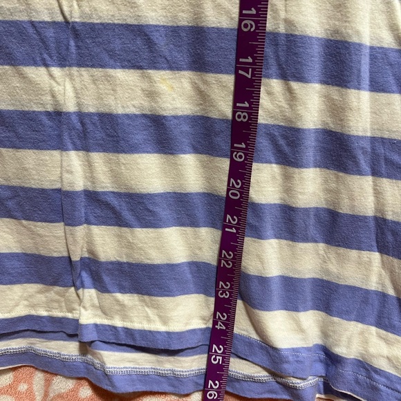 Aerie Lavender and Cream Striped Top - Picture 6 of 7